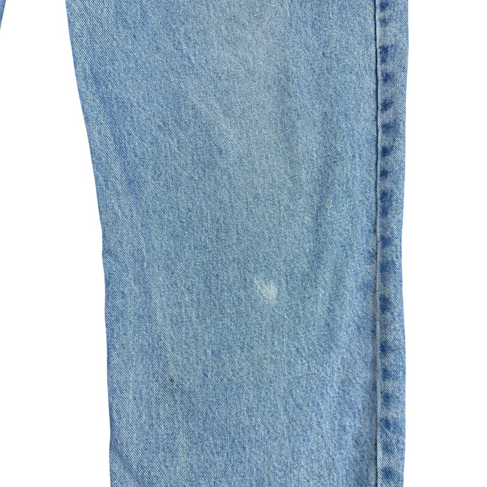 Polo Jeans Co Ralph Lauren Mens 38x32 Light Wash Classic Straight Denim Y2K Blue - Picture 8 of 9